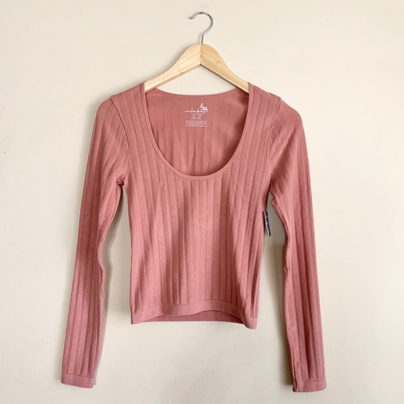 Free People Tops - NWT Free People Lucky You Layering Top